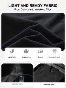 Outdoor Sports Casual Stand Collar Baseball Jacket Solid Color Zipper Jacket Black - Black - View 11