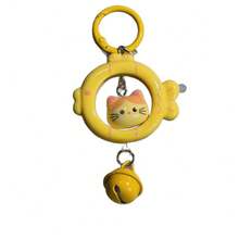 Cat Fish Keyring, Colorful 3D Bell Charm, Cute Bag Pendant, Couple Best Friend Gift Bag Accessories, Kawaii Cat Fish Keyring, Colorful 3D Bell Charm, Cute Bag Pendant, Couple Best Friend Gift Bag Accessories, Cat Fish Colorful 3D Bell Keyring, Cute Cartoon Pendant, Couple Best Friend Gift, Bag Charm, Backpack Pendant - Multicolor - View 5