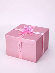 1pc Explosion Gift Box Set Surprise Gift Photo Box Creative Multi-Functional DIY Scrapbook Photo Album Accessories Multi-Layer Design Snack Gift Box, Couples Birthday Proposal Valentine's Day Mother's Day Graduation Party Christmas Happy Party Decoration - Multicolor - View 10