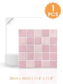 1/10/20pcs 3D Small Square Mosaic Self-Adhesive Wall Tile Stickers, 25-Grid Tile Decals, Self-Adhesive Wall Stickers For Kitchen And Bathroom - Wall Stickers - View 12