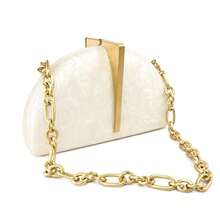 CEZIRA Semi-Circular Dome Acrylic Box Evening Bag For Women, Luxury Glamorous Designer Chain Shoulder Bag Clutch, Suitable For Party, Banquet, Wedding - Multicolor - View 15