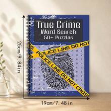 1pc Word Search Game Loose-Leaf Notebook, Logical Reasoning, Brain-Burning Game Loose-Leaf Notebook Suitable For Individual Or Group Use - Rectangle - View 8