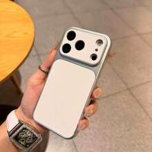 Luxury PU Leather Phone Case Compatible With 17 Pro Max 15/14/13/17/12/11 Shockproof Protective Cover Gift Suitable - White - View 5