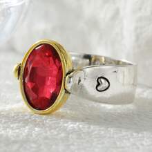 Vintage Bohemian Handmade Women's Ring, Suitable As Anniversary, Holiday Gift For Her - Silver - View 2