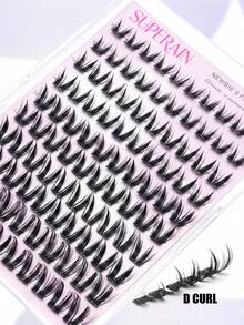 100pcs Self-Adhesive False Eyelashes, Fluffy And Soft, Self-Adhesive DIY Eyelash Growth Product, Natural Extension, Suitable For Home Eyelash Growth Use, Eyelashes, False Eyelashes, Self-Adhesive Eyelashes - D - View 4