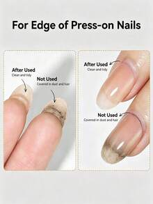BORN PRETTY 8ml 3‑In‑1 Edge Sealing Top Coat Fine Tip Liner Gel For Gap Filling Line Drawing Powder Soak‑Off UV LED Nail Gel - Top Coats - View 6