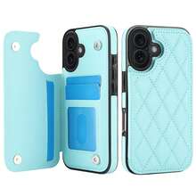 WEFOR Wallet Phone Case For Galaxy S26 S25 S25 S24 S23 S22 Ultra Plus S25EDGE 24 FE, Multi-Card Slot Design, Magnetic Closure, Built-In Stand, Shockproof Protective Cover, Compatible With IPhone 17 AIR 16e 16 15 14 13 12 11 Pro Max XR XS MAX, Magnetic Design, RFID Anti-Theft Card Slot, Magnetic Phone Protective Case, Shockproof, Unisex - Light Blue - View 31