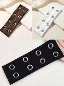 3PCS Fashion Punk Gothic Soft Non-Slip Elastic Hollow Headband Beach Yoga Sports Daily Casual Hairband - Multicolor - View 3