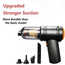 High Power Wireless Vacuum Cleaner (USB Charging; Suitable For Home And Car Use; Handheld Design; Strong Suction; Dual Function Vacuum And Blower; Built-In 2*1200mAh Battery) - High-end Vacuum Cleaners - View 13