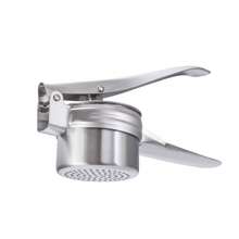 Stainless Steel Potato Masher/Presser - Potato Masher, Potato Press, Lemon Juicer And Vegetable Crusher, With Non-Slip Handle - Manual Kitchen Tool To Easily Mash And Prepare Rice, Fruit And Vegetables - Potato Masher - View 5