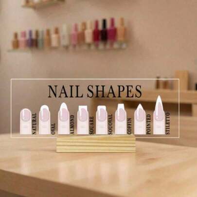 Acrylic Nail Display Board, Workbench, Nail Accessory Display Rack, Tool Storage Rack, Nail Wear Display Board