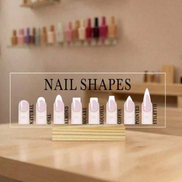 Acrylic Nail Display Board, Workbench, Nail Accessory Display Rack, Tool Storage Rack, Nail Wear Display Board