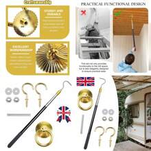 Attic Ladder Pull Down System Kit Loft Ladder Pole With Hook - UK-c387901 - View 2
