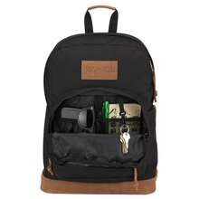 JanSport Right Pack Premium Backpack - Black Unisex Backpacks - Black - View 2