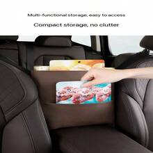 Car Interior Hanging Storage Bag Seat Gap Organizer Mesh Pocket Rear Seat Car Tissue Holder Organizer - Multiple Styles - View 5