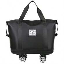 Rolling Travel Bags - Black - View 3
