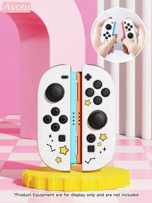 Ayotu Suitable For 2025 New Switch 2 Astronaut & Star Pattern Game Console Shell And Accessories, Set Includes Protective Case, Storage Bag, Joy-Con Controller Protective Cover And Other Multiple Style Accessories, Ideal Gift For Back To School - View 13