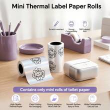 Pearlescent Film Transpraent Instant Print Thermal Photo Paper, Transparent Self-Adhesive Thermal Paper For Mini Printers, Compatible With Most Thermal Mini Error Printing Printers - View 3