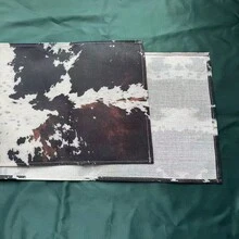 Cow Print Table Runner, Brown Cowhide Printed Western Style Tablecloth, Farmhouse Rustic Cow Pattern Table Decor Suitable For Home, Kitchen, Dining Room - Multicolor - View 5