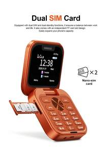 2026新款 SERVO I18 Pro 翻蓋手機 2G GSM 1.77吋 Type-C 通話錄音 魔幻音效 黑名單 雙卡 Mini 折疊手機 - 黑色 - 查看 3