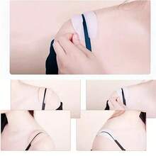 4pcs Invisible Silicone Shoulder Pads, Bra Anti-Slip Pads, Soft Seamless Bra Shoulder Strap Pads, Silicone Anti-Slip Shoulder Straps, Prevent Shoulder Strap Slipping, No-Damage, Pressure-Relief Shoulder Straps, Anti-Slip Bra Shoulder Strap Clips, Waist Belt - Multicolor - View 9