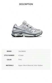 Salomon Xt-4 Og Unisex Sneakers 475684 - Grey 475684 - View 6