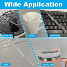 5PCS Cup Straw Cleaning Brush, Reusable Straw Cleaner Fits 40/30/20 Oz Tumblers, 10mm Diameter Pipe Cleaner Suitable For Water Bottles And Straws - A - View 5