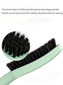 Smooth Hair Brush, Can Smooth Flyaway Hair And Frizz, Create Sleek Ponytail, Bun And Edge Hairline | Hair Comb, Edge Brush, Padding Brush, Unisex Styling Accessory - Multicolor - View 4