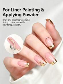 BORN PRETTY 8ml 3‑In‑1 Edge Sealing Top Coat Fine Tip Liner Gel For Gap Filling Line Drawing Powder Soak‑Off UV LED Nail Gel - Top Coats - View 8