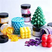 20g/0.705oz Candle Dye For Wax - 12 Colors Candle Wax Dye For Candle Making, Candle Wax Color Dye,Candle Dye For Making Candles, Candle Making Supplies For DIY Candles - Multicolor - View 5