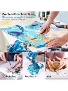 1pc Multi-Size Pure White Blank Canvas Frame, Painting Canvas Board, Hand-Drawn Creative Art Board, Flat Canvas Suitable For Paint Application, Back To School Art Course Creation, Christmas Theme Painting, Halloween Style Pattern Tracing And Coloring, Art Supplies Short Video Promotion - Multi-color - View 7