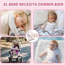 Orejeras Antiruido para Niños,Orejeras Contra Ruido para Bebe, Protector Profesional Auditivo de Longitud Ajustable,Audifonos Antiruido Bebe con Bolsa de Transporte - Rosa - Ver 6