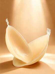 Half-Cup Silicone Invisible Self-Adhesive Bra, Suitable For Strapless Dresses And Wedding Gowns, With Lifting Effect, Breathable And Invisible, Suitable For Summer - Multicolor - View 7