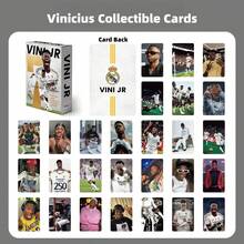 55Pcs FIFA Multi-Style Football Star Collectible Cards, Art Card Paper Material, High-Definition Portrait Collection Cards, Sports Style, Planner Storage Niche Peripheral Decoration Cards - Sports Trading Cards - View 8
