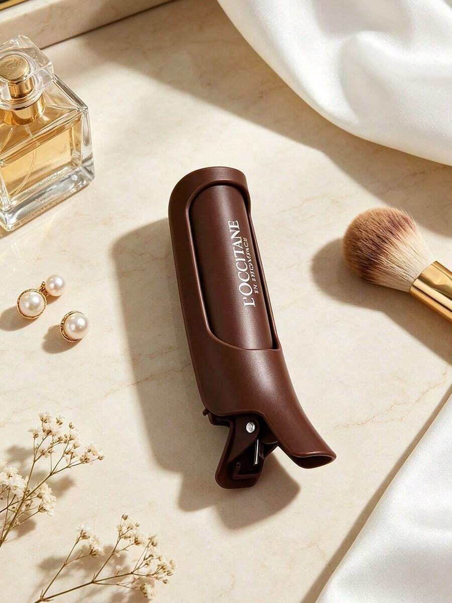 L'Occitane Vintage Coffee Color Hair Volume Clip Invisible Fluffy Hairstyle Styling Tool Gift For Women LOCCITANE‑GIFT‑58 - Brown - View 1
