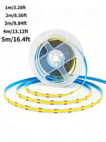 USB COB LED Strip Light DC5V 320LEDs/M White/Warm Yellow Cabinet Light, TV Backlight, Cabinet, Wardrobe, Room Perimeter, Holiday Decoration Flexible Strip LED Light - USB - View 10