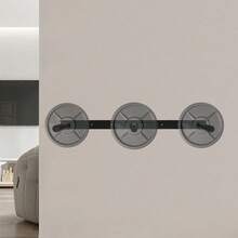 Weight Plate Storage Rack, Wall Mounted Weight Plate Holder, Bumper Plate Storage For Home Gym - YDRMGG-000100@default - View 8