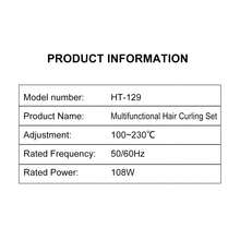 Hatteker 1 buah Alat Pengeriting Rambut Multifungsi 4-in-1 3-Barrel untuk Rumah dan Salon, Pengeriting Rambut Gelombang Besar dan Sisir Pelurus Rambut - Steker Tipe F UE (220-240V) - View 4