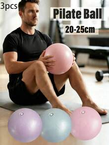 4pcs Ultra Soft 25cm Pilates Balls, Non-Slip Fitness Balls, Suitable For Core Training, Yoga, Stability Exercises, Home Fitness Equipment - View 14