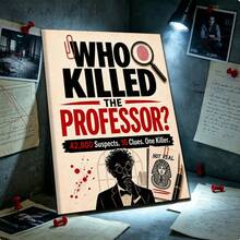 1pc, Suspect Clue Detective Game Workbook, Suitable For Individual Or Group Use Detective Game Workbook - Rectangle - View 6