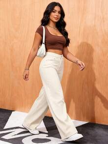 Women Jeans - White - View 6