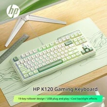 HP K120 Gaming Keyboard Mechanical Feel RGB Mixed Light 87-Key Layout Computer Keyboard Portable Quiet Wired Keyboard Compatible With PC Laptop Mac Personal Computer - View 11