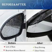2pcs Car Side Mirror Rain Visor, Car Side Mirror Rain Guard, Waterproof Car Side Mirror Rain Cover, Universal Fit For Sedan, Truck And SUV - Rain Visor - View 10