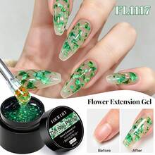 FOUR LILY 8ml Gel Extension Builder Nail Gel - Gel Ekstensi Kuku Bening, Cocok Untuk Penguatan Permukaan Dan Penanaman Bunga Kering, Gel Kuku UV/LED yang Dapat Dilepas, Cocok Untuk Manikur Salon Dan Rumahan - MultiWarna - View 8
