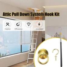 Attic Ladder Pull Down System Kit Loft Ladder Pole With Hook - UK-c387901 - View 7