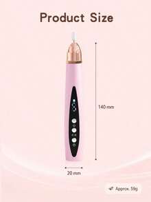 Rechargeable 320mAh Electric Nail File, Mini Nail Pen And Multi-Head Nail Grinder Set, Instantly Create Smooth And Shiny Nails - Rose Gold - View 10