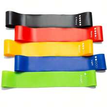 5pcs Resistance Bands, Workout Bands, Suitable For Women's Hips And Legs. A Training And Fitness Band For Home Gym Workout Equipment - Multicolor - View 7