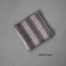 1pc/3pcs Plaid Striped Solid Color Pocket Square, Men's Suit Pocket Handkerchief, Minimalist Casual Fashion, Suitable For Banquet, Birthday, Wedding, Ceremony, Party, Washable And Reusable - Multicolor - View 8
