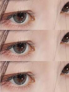 80pcs Natural Lightweight Segmented Lower Eyelashes, Suitable For Daily Makeup, Easy To Wear, Soft And Convenient, Applicable For Various Occasions, False Lower Eyelashes - C - View 4