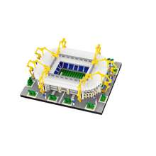 2026 New World Famous Football Stadium Barcelona Camp Nou/ Stadium/Paris Saint-Germain Stadium/Football/Basketball Creative & Educational Building Block Set Model Fan Souvenir Art Decor - Multicolor - View 6